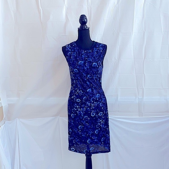 Rachel Rachel Roy Faux Wrap Floral Sleeveless Dress Size M - Picture 1 of 6